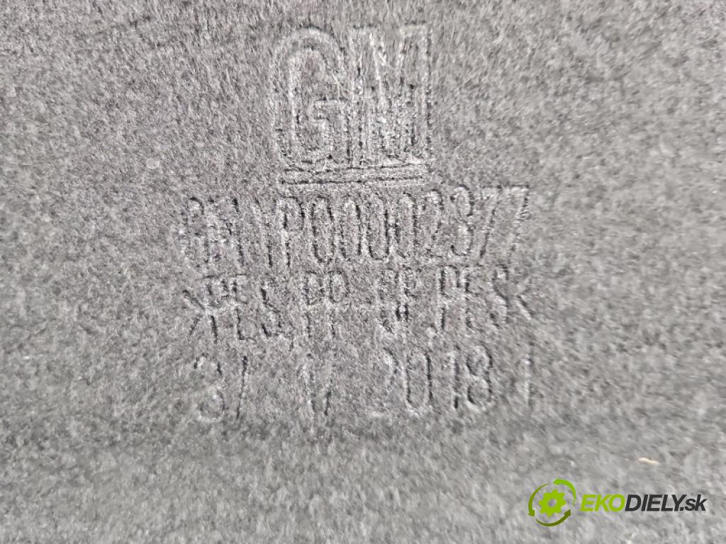 Opel Grandland 2017–2024 1.2 T 131 hp manual 96 kW 1199 cm3 5- pláto zadní  (Kryt zavazadlového prostoru)