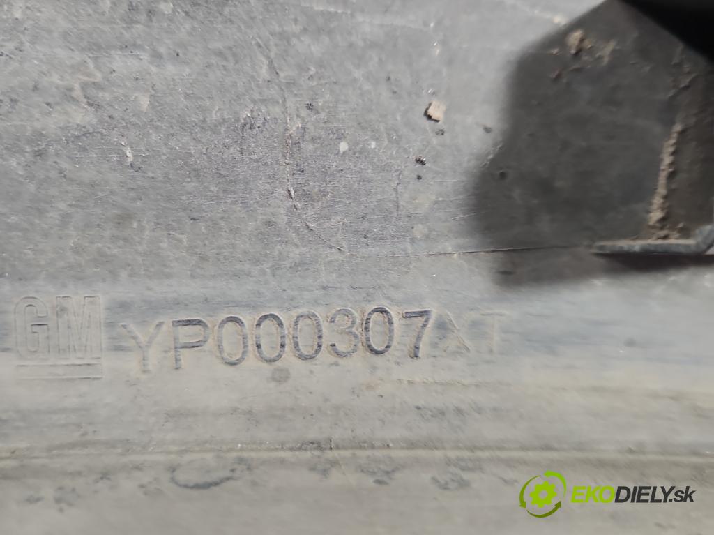 Opel Grandland 2017–2024 1.2 T 131 HP manual 96 kW 1199 cm3 5- lišta blatník predné pravé YP000307