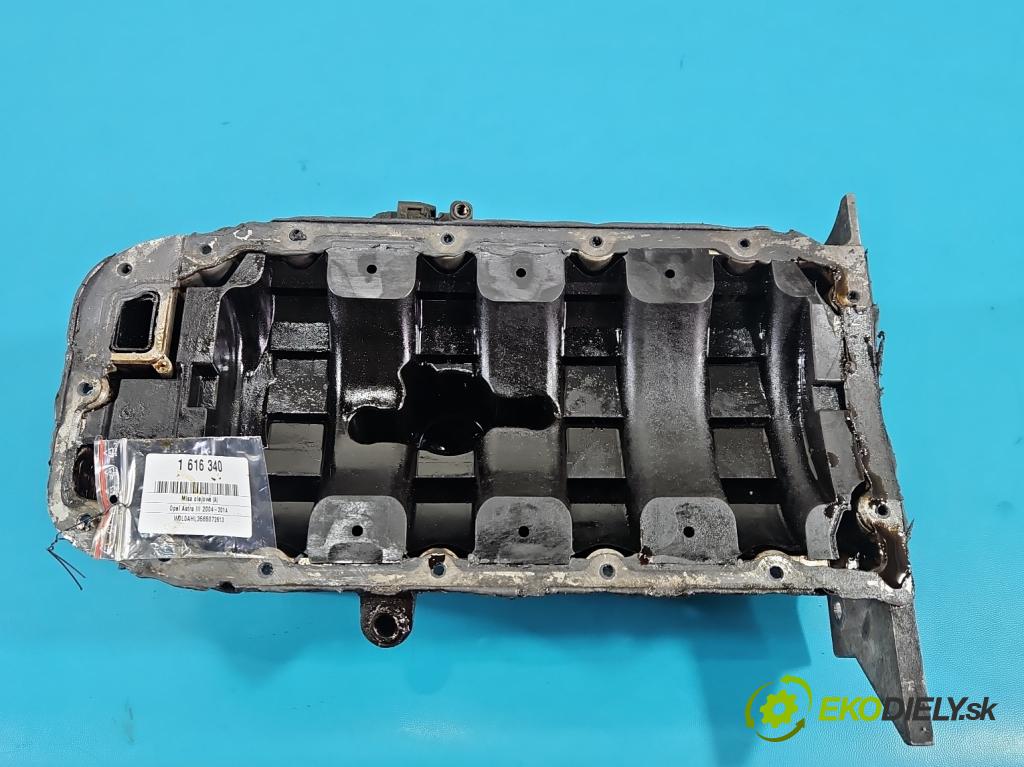 Opel Astra III 2004-2014 1.6 16V 105 hp manual 77 kW 1598 cm3 5- vana olejová 55353306 (Olejová vana)
