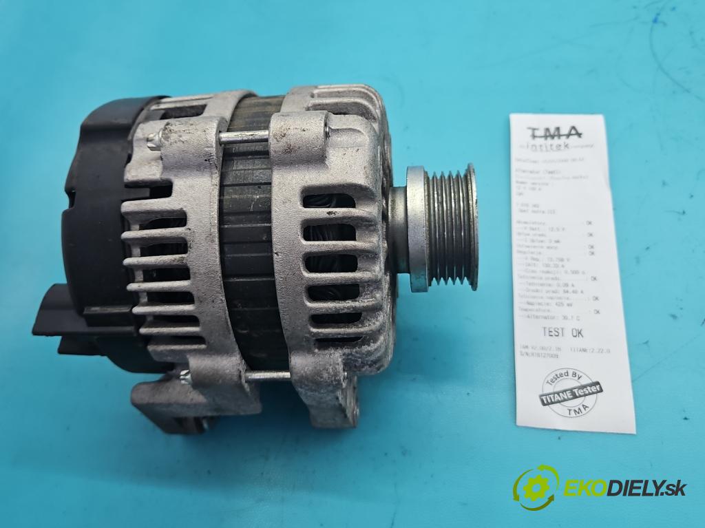 Opel Astra III 2004-2014 1.6 16V 105 hp manual 77 kW 1598 cm3 5- Alternator  (Alternátor)