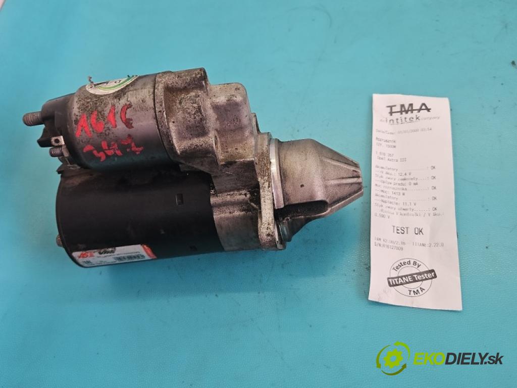 Opel Astra III 2004-2014 1.6 16V 105 hp manual 77 kW 1598 cm3 5- startér:  (Startér)