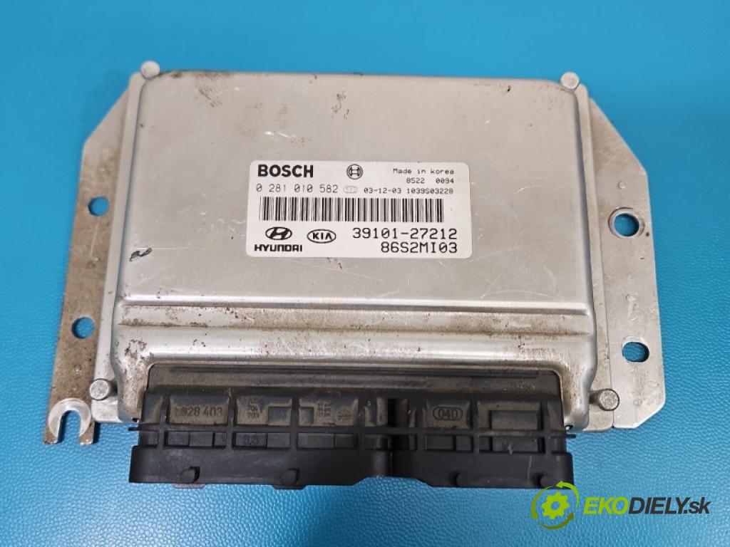 Hyundai Santa Fe I 2000-2006 2.0 crdi 113 HP manual 83 kW 1991 cm3 5- riadiaca jednotka motora 0281010582