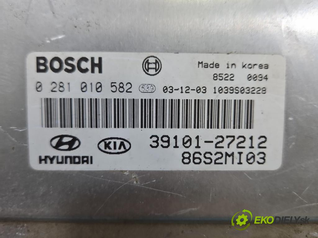 Hyundai Santa Fe I 2000-2006 2.0 crdi 113 HP manual 83 kW 1991 cm3 5- riadiaca jednotka motora 0281010582