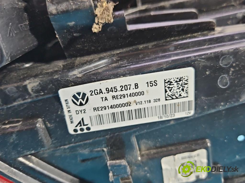 Vw T-Roc 2017-2025 2.0 TFSI 300 hp automatic 221 kW 1984 cm3 5- světlo zadní levé blatník: 2GA945207B