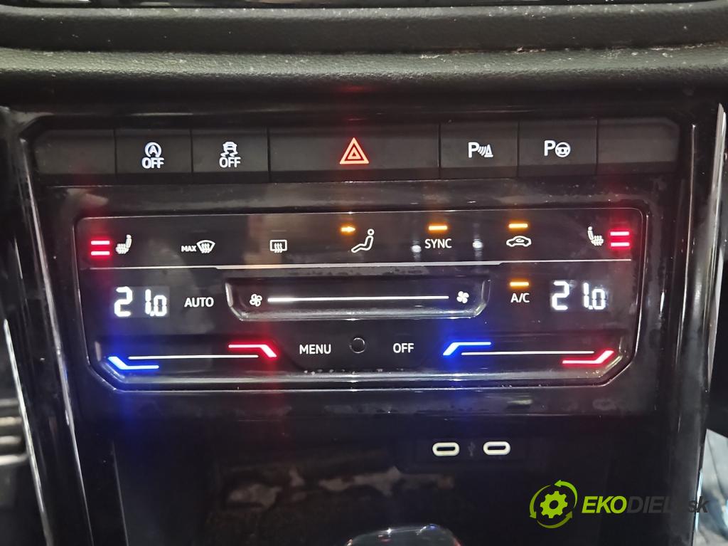 Vw T-Roc 2017-2025 2.0 TFSI 300 hp automatic 221 kW 1984 cm3 5- palubní deska panel topení 2GA9007044A