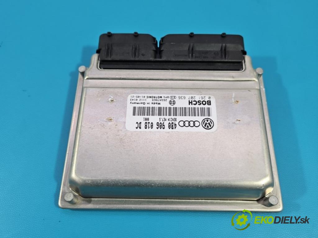 Vw Passat B5 1995-2005 1.8 T 150 HP manual 110 kW 1781 cm3 5- riadiaca jednotka motora 4B0906018DC