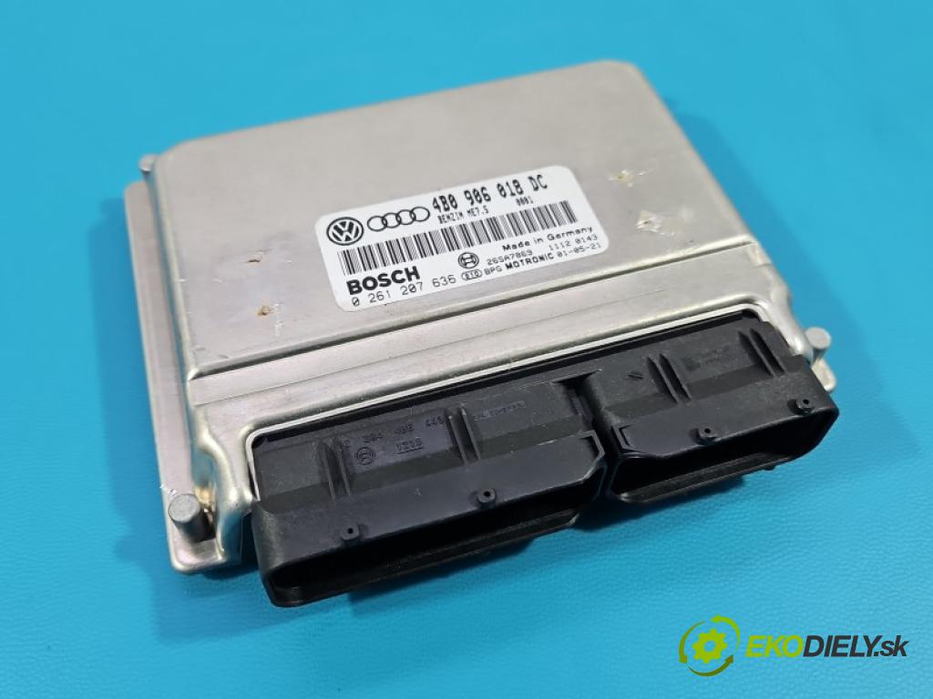 Vw Passat B5 1995-2005 1.8 T 150 HP manual 110 kW 1781 cm3 5- riadiaca jednotka motora 4B0906018DC