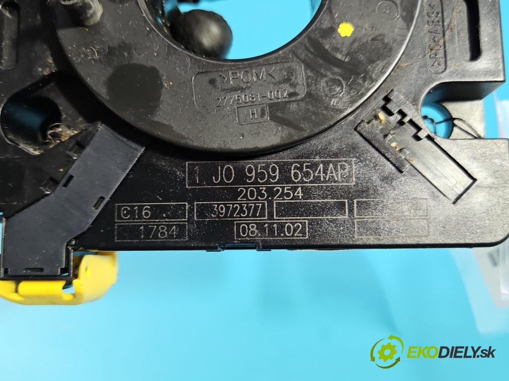 Vw Golf IV 1997-2003 1.6b 105 HP manual 77 kW 1598 cm3 5- Páska: airbag 1J0959654AP (Airbag)