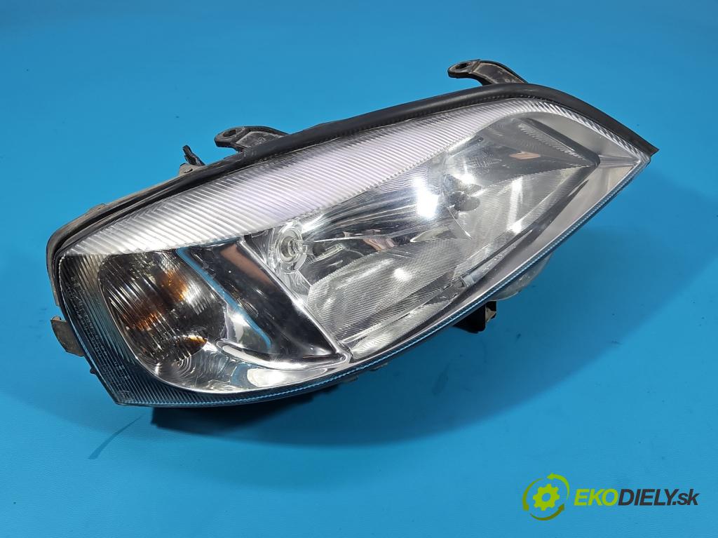 Opel Astra II 1998-2009 1.6 8V 75 hp automatic 55 kW 1598 cm3 5- světlo pravý 90520878 (Pravé přední světlo)