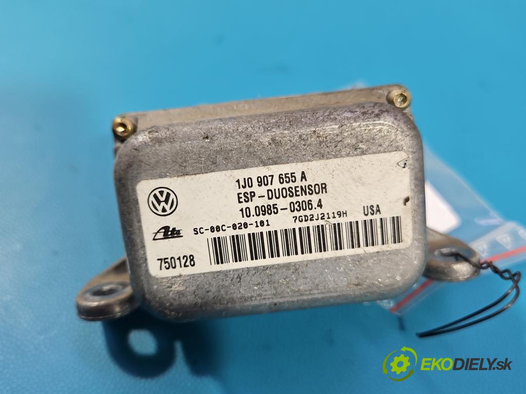 Vw Golf IV 1997-2003 1.6b 105 HP manual 77 kW 1598 cm3 5- snímač ESP 1J0907655A
