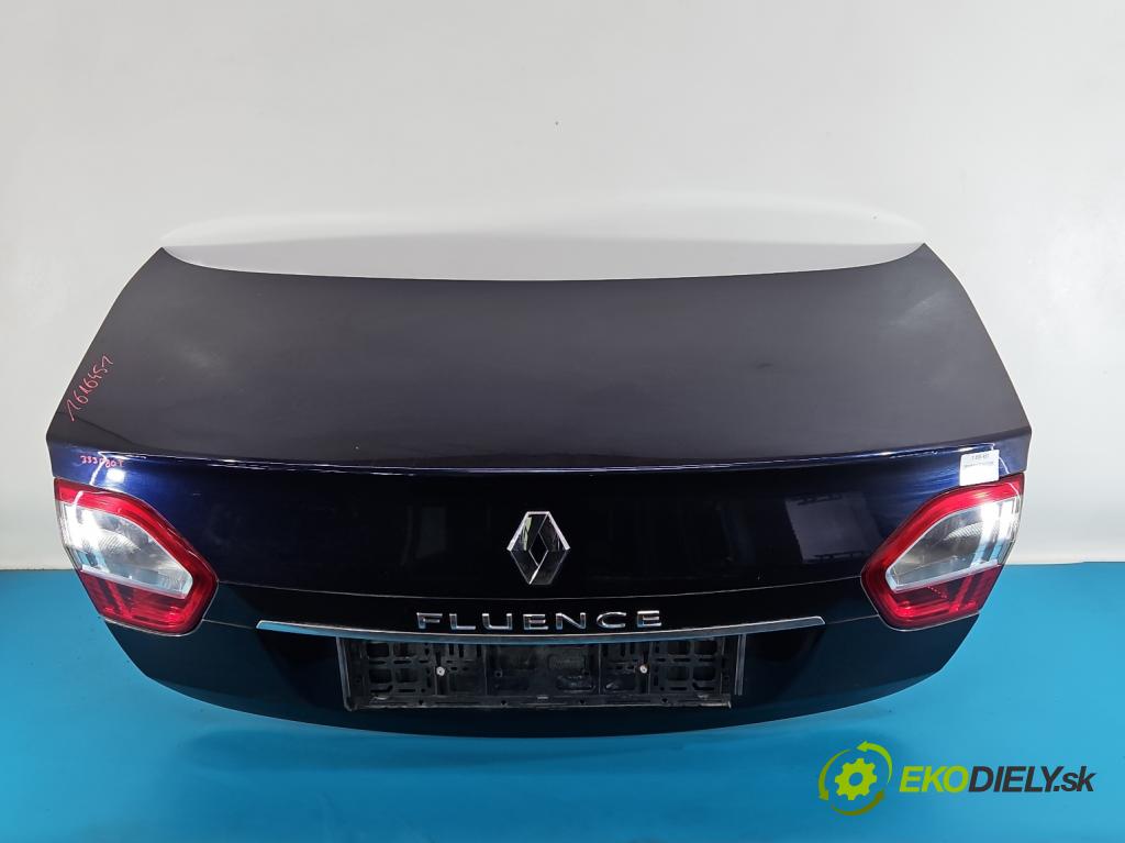 Renault Fluence 1.6 16V 111KM manual 82 kW 1598 cm3 4- zadní kufrové dveře  (Zadní kapota (kufr))
