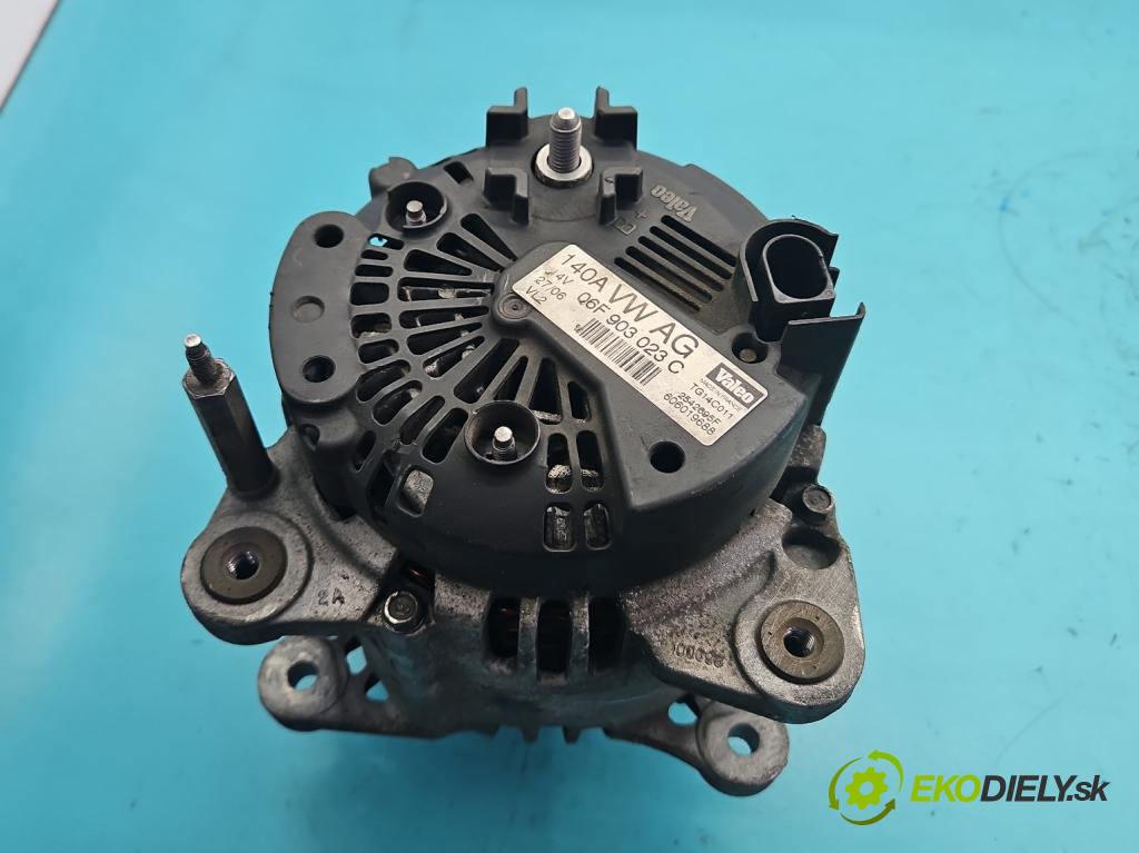 Skoda Octavia II 2004-2013 1.9 tdi 105 hp manual 77 kW 1896 cm3 5- Alternator 06F903023C (Alternátor)