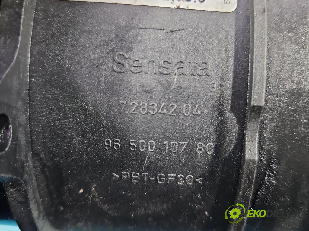 Volvo V50 1.6d 109 hp manual 80 kW 1560 cm3 5- váha vzduchu 9650010780 (Snímač hmotnosti vzduchu)