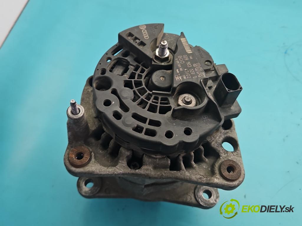 Vw Golf IV 1997-2003 1.6b 105 hp manual 77 kW 1598 cm3 5- Alternator 028903028D (Alternátor)
