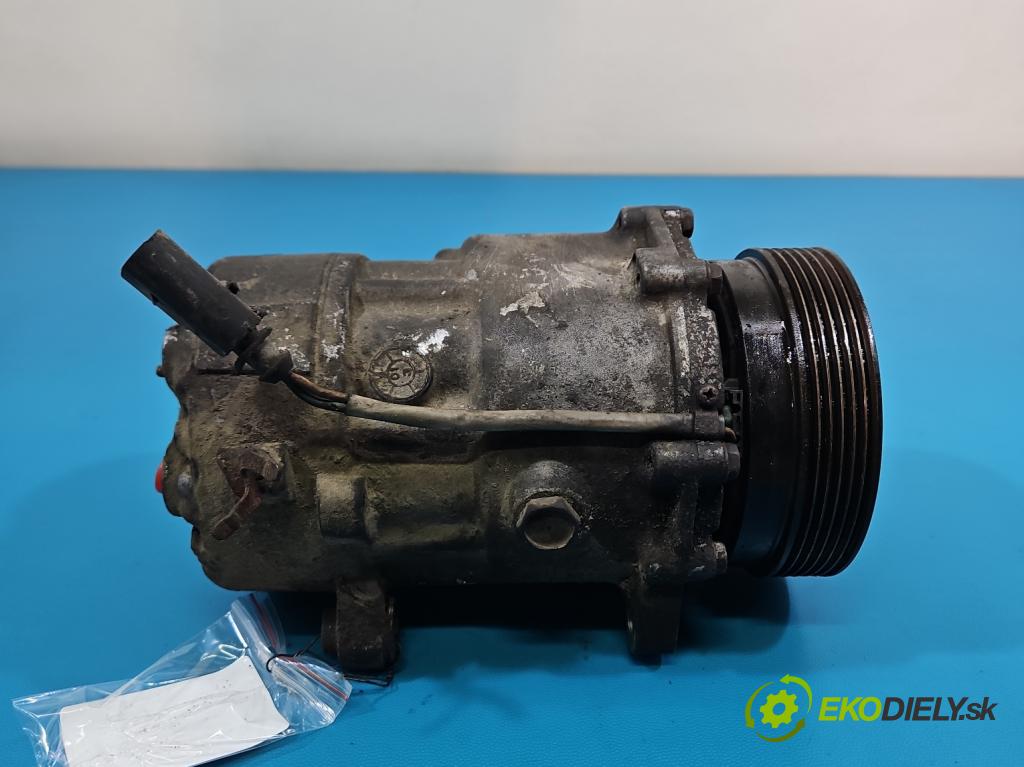 Vw Golf IV 1997-2003 1.6b 105 HP manual 77 kW 1598 cm3 5- Kompresor: klimatizácie SD7VCB (Kompresor klimatizácie)