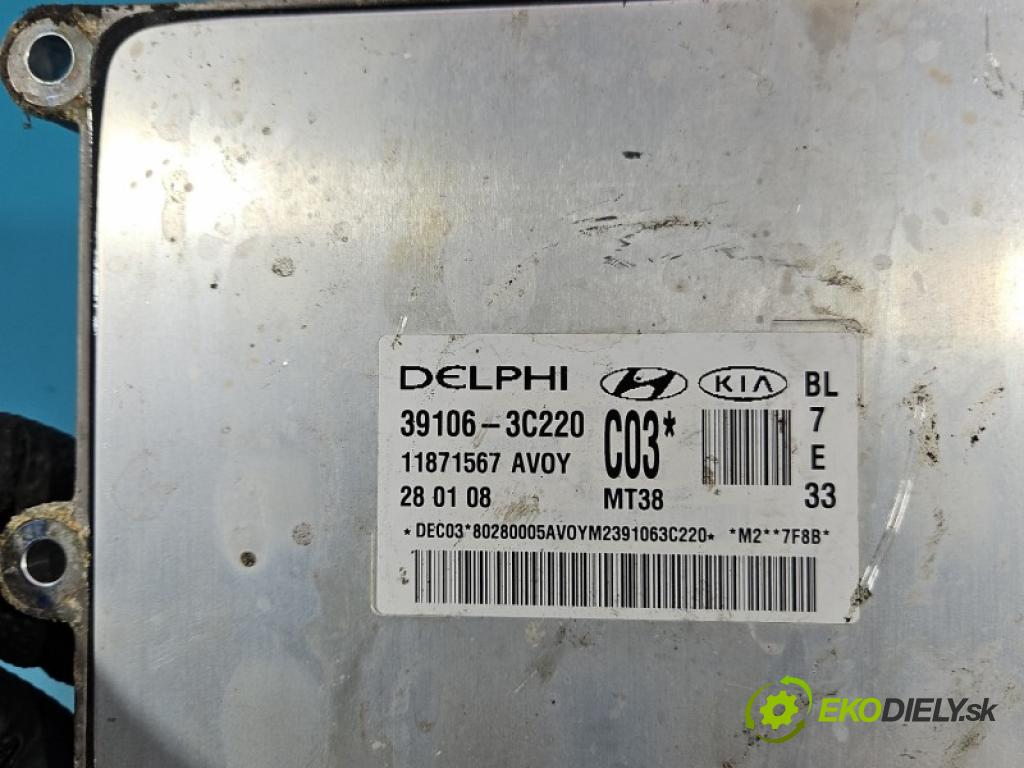 Kia Sorento I 2003-2009 3.3 V6 247HP automatic 182 kW 3342 cm3 5- riadiaca jednotka motora 39106-3C220