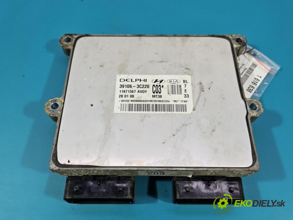 Kia Sorento I 2003-2009 3.3 V6 247HP automatic 182 kW 3342 cm3 5- riadiaca jednotka motora 39106-3C220