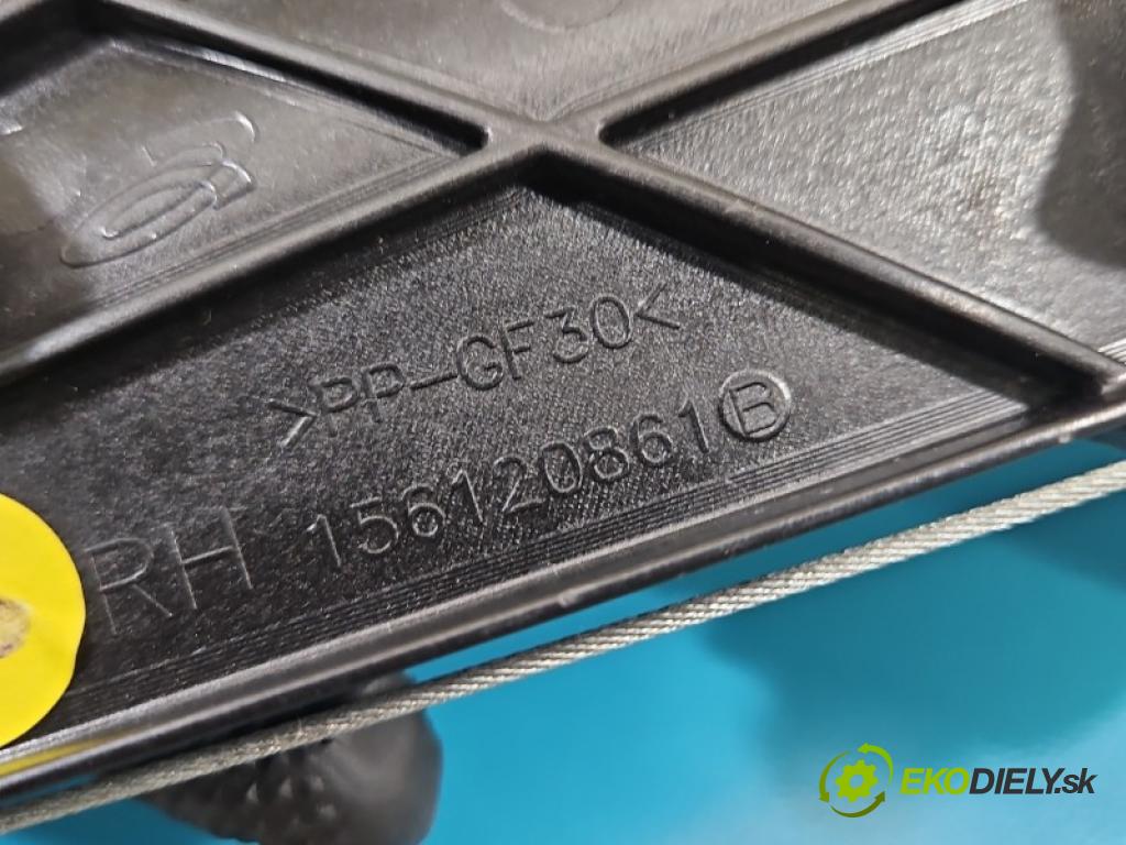 Opel Grandland 2017–2024 1.2 T 131 hp manual 96 kW 1199 cm3 5- mechanismus stahování zadní pravý 9815403780