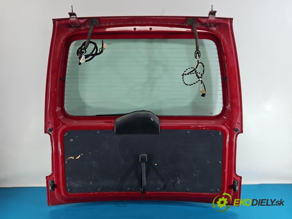 Vw Caddy III 2K 2003-2020 1.6 tdi 75 hp manual 55 kW 1598 cm3 5- zadní kufrové dveře  (Zadní kapota (kufr))
