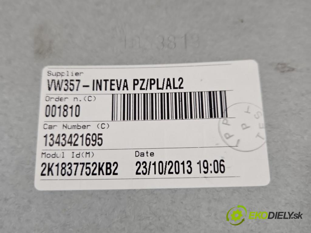 Vw Caddy III 2K 2003-2020 1.6 tdi 75 hp manual 55 kW 1598 cm3 5- mechanismus stahování přední pravý 5K0959792