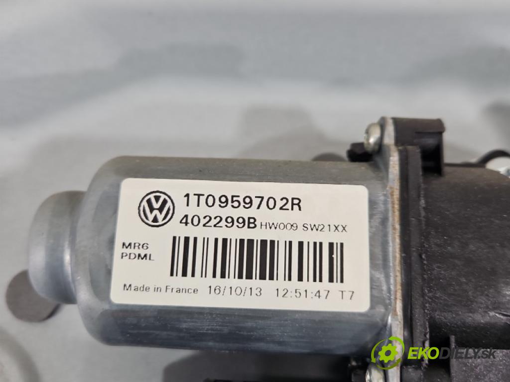 Vw Caddy III 2K 2003-2020 1.6 tdi 75 hp manual 55 kW 1598 cm3 5- mechanismus stahování přední pravý 5K0959792