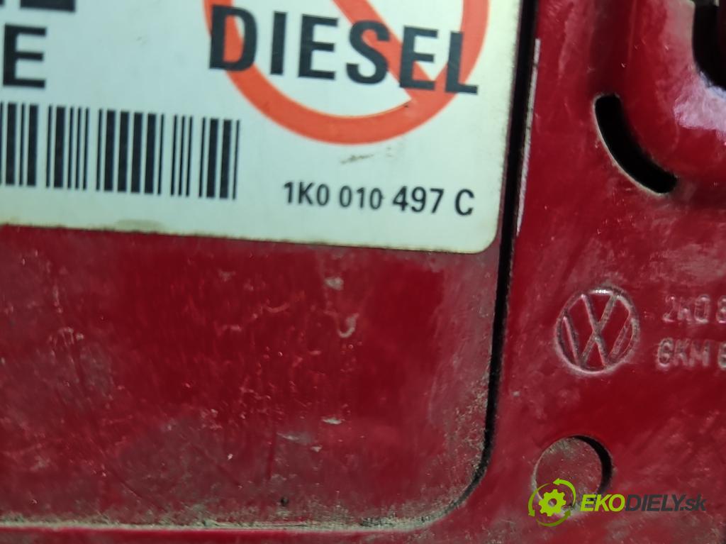 Vw Caddy III 2K 2003-2020 1.6 tdi 75 hp manual 55 kW 1598 cm3 5- Klapka nalévání paliva 2K0809905E (Klika dveří ostatní)