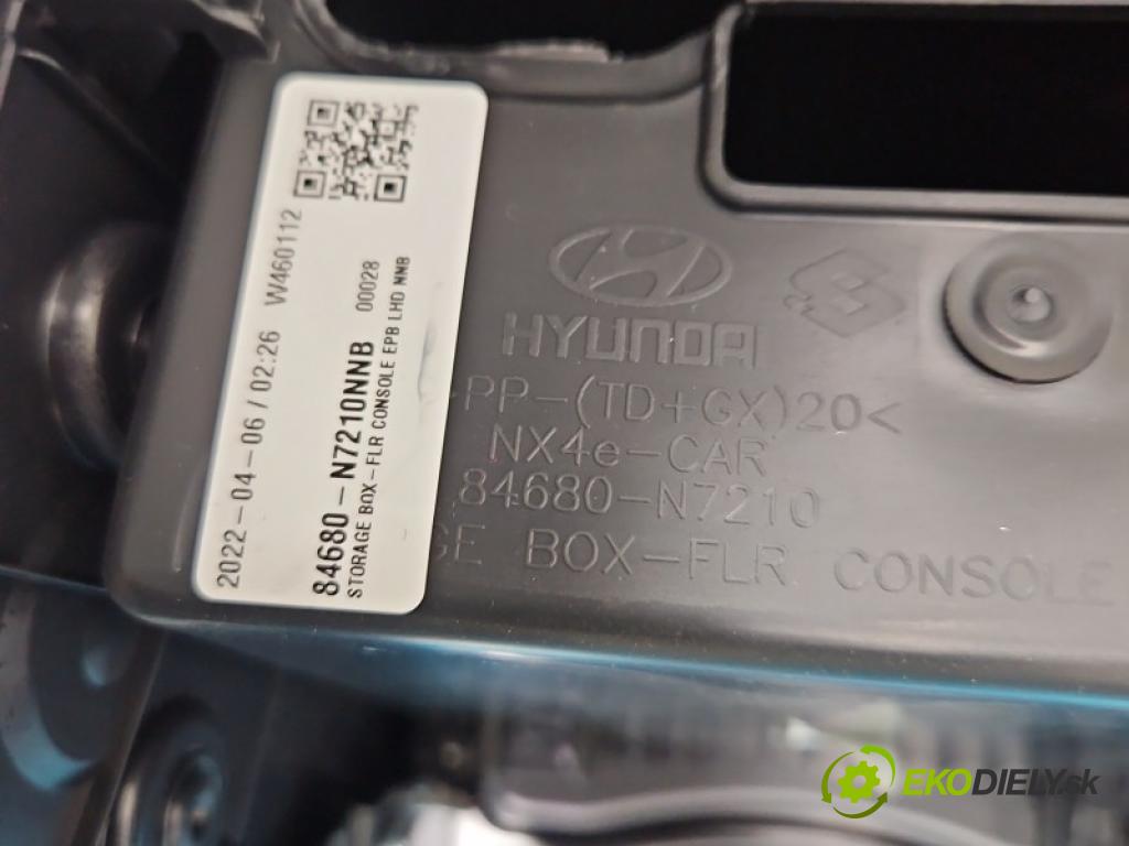 Hyundai Tucson IV 2020- 1.6 T-GDI: 150 HP manual 110.1 kW 1598 cm3 5- operadlo 84680-N7210 (Lakťová opierka)