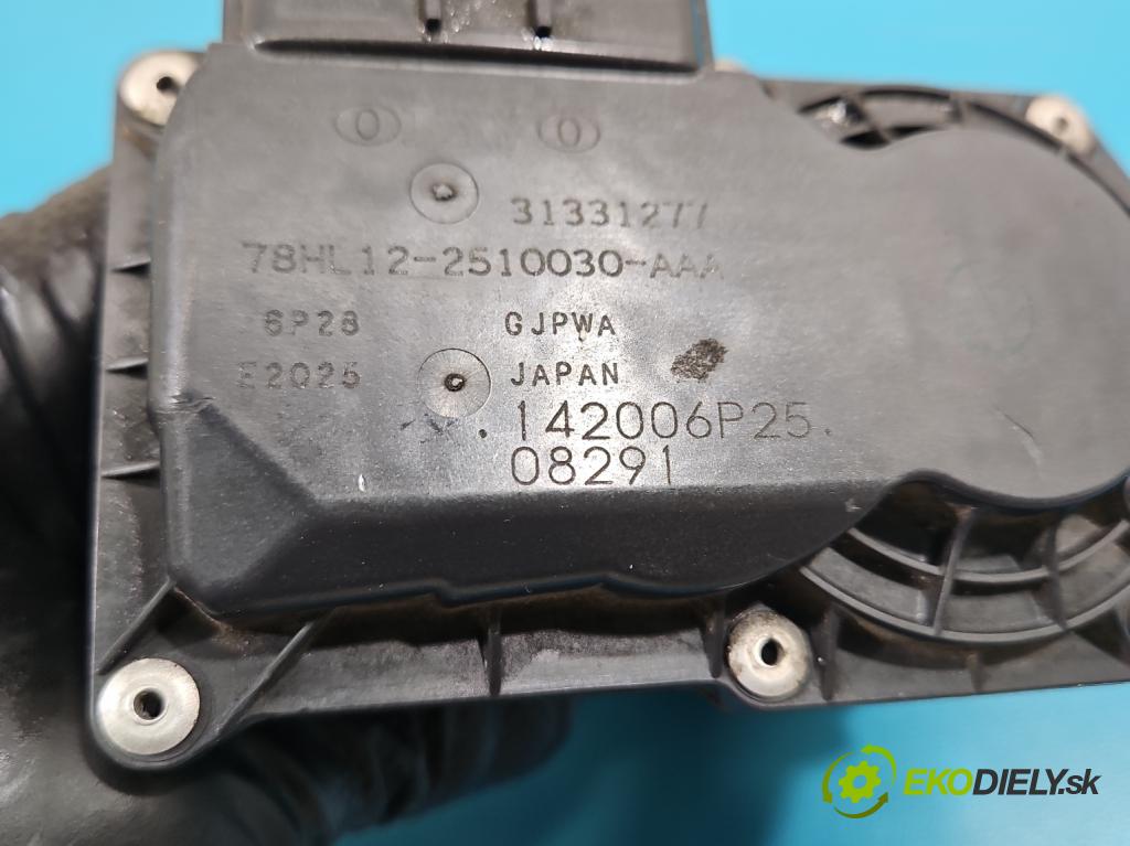 Volvo S60 II 2010-2018 2.5 T5 250 hp automatic 184 kW 2497 cm3 4- škrticí klapka 31331277 (Škrticí klapka)