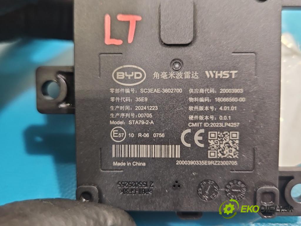 BYD ATTO 2 0.0 177 HP automatic 130 kW 5- riadiaca jednotka ostatné SC3EAE-3602700