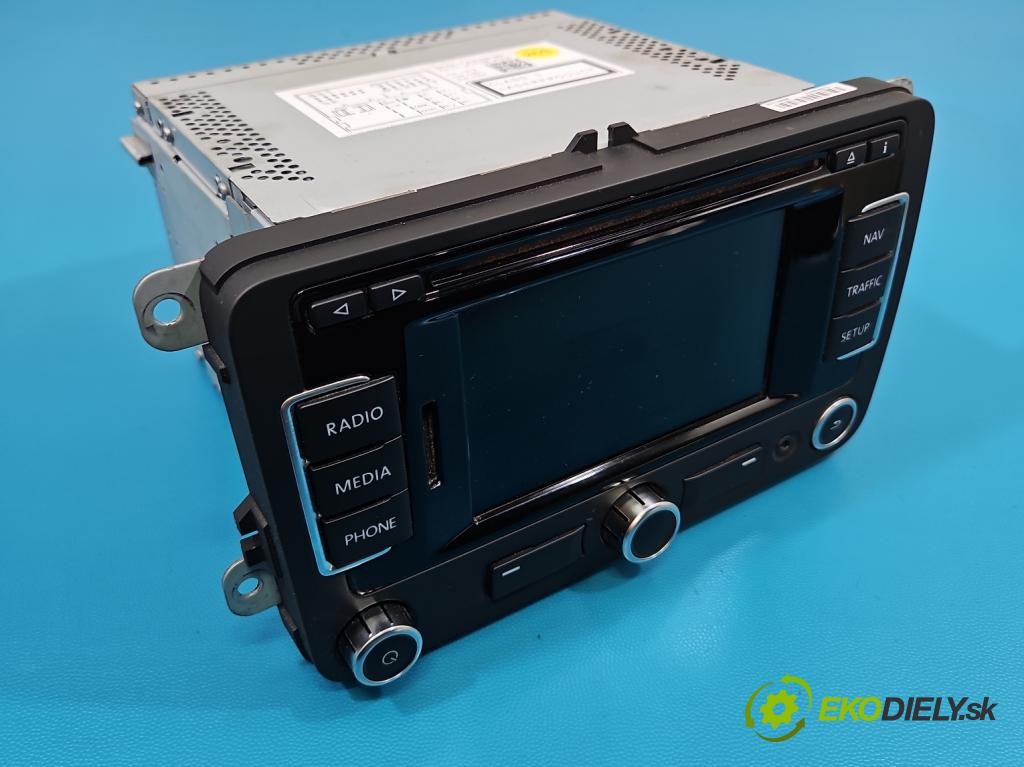 Vw Golf VI 2008-2013 1.6 tdi 105 HP manual 77 kW 1598 cm3 5- Radio originál 3C0035270B