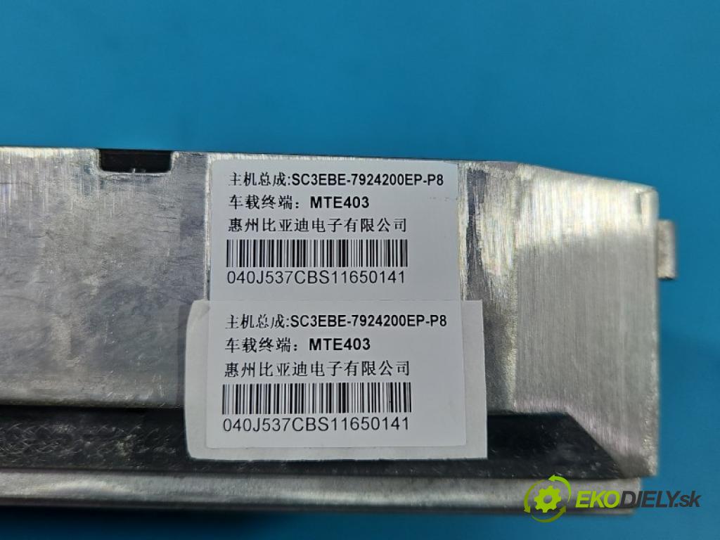 BYD ATTO 2 0.0 177 HP automatic 130 kW 5- riadiaca jednotka ostatné SC3EBE-7924200EP-P8