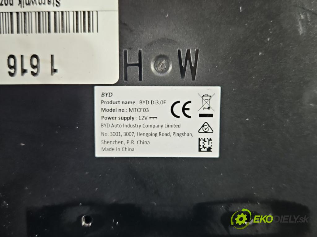 BYD ATTO 2 0.0 177 HP automatic 130 kW 5- riadiaca jednotka ostatné SC3EBE-7924200EP-P8