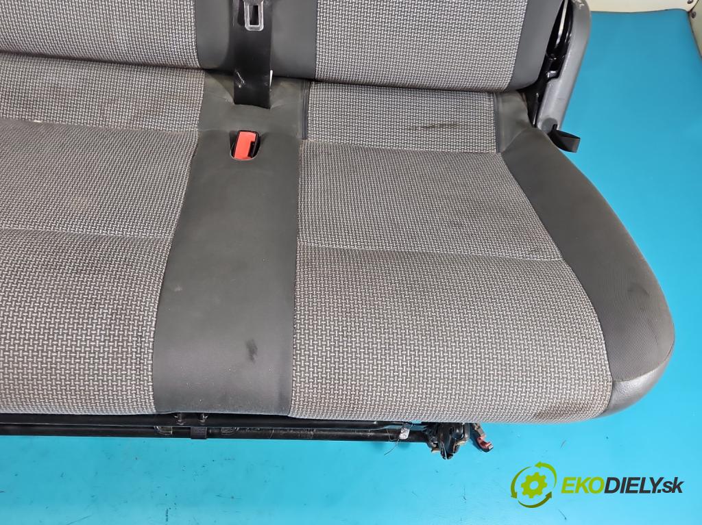 Vw Caddy III 2K 2003-2020 1.6 tdi 75 hp manual 55 kW 1598 cm3 5- Pohovka: zadní  (Sedadlo)