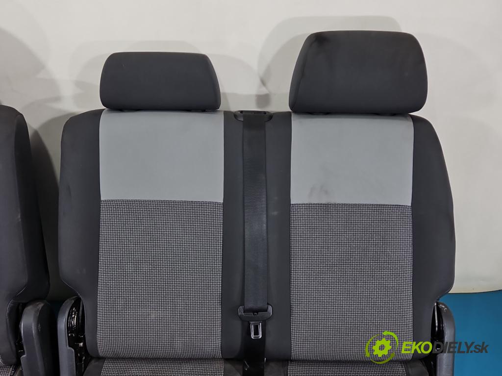 Vw Caddy III 2K 2003-2020 1.6 tdi 75 hp manual 55 kW 1598 cm3 5- Pohovka: zadní  (Sedadlo)