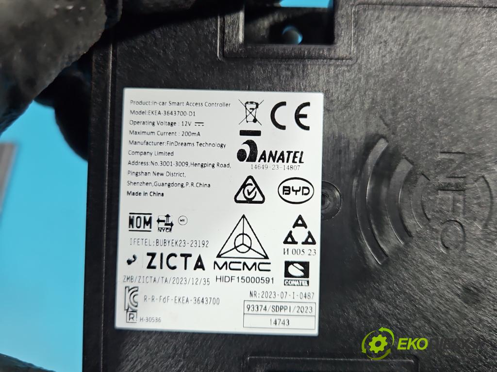 BYD ATTO 2 0.0 177 HP automatic 130 kW 5- Čitateľ: kárt 3643700-D1