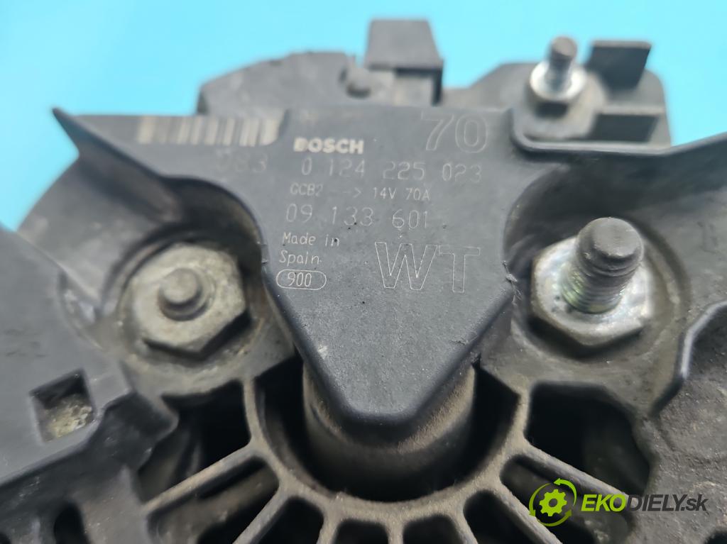 Opel Astra II 1998-2009 2.0 DTI 101 HP manual 74 kW 1995 cm3 5- Alternator 09133601 (Alternátor)