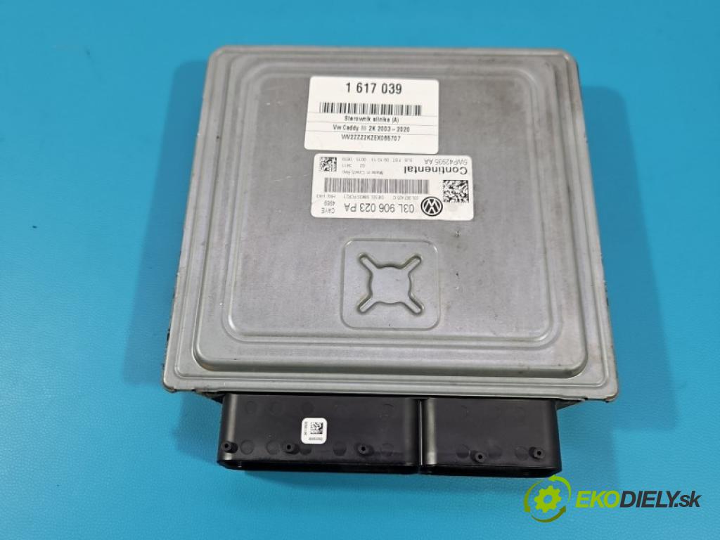 Vw Caddy III 2K 2003-2020 1.6 tdi 75 HP manual 55 kW 1598 cm3 5- riadiaca jednotka motora 03L906023PA