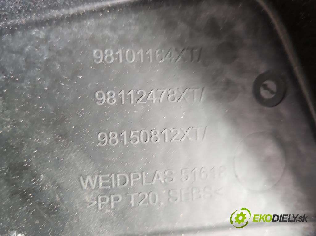 Opel Grandland 2017–2024 1.2 T 131 HP manual 96 kW 1199 cm3 5- torpédo 98101164XT (Torpédo (plast pod čelným sklom))