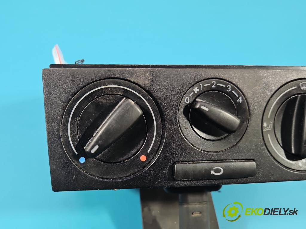 Vw Polo III 6N 1994-2001 1.0 MPI 50KM manual 37 kW 999 cm3 3- palubní deska panel topení 1J0819045F