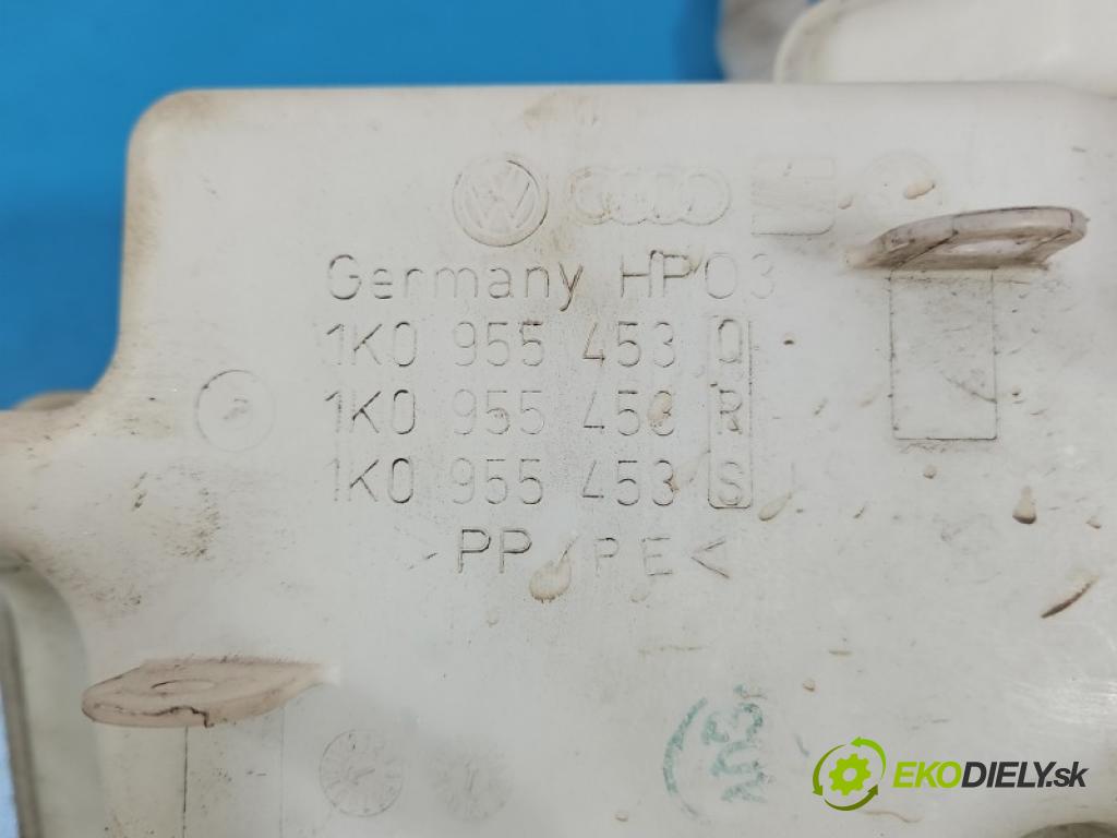 Vw Caddy III 2K 2003-2020 1.6 tdi 75 hp manual 55 kW 1598 cm3 5- nádržka tekutina: ostřikovačů 1K0955453Q