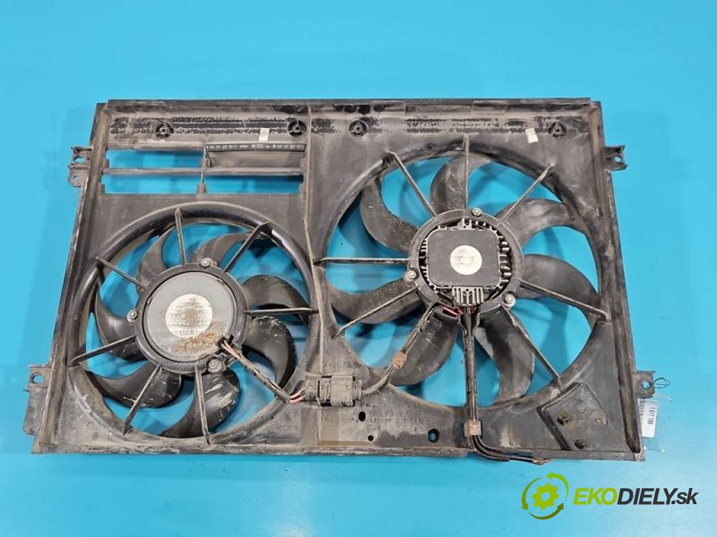 Vw Caddy III 2K 2003-2020 1.6 tdi 75 hp manual 55 kW 1598 cm3 5- ventilátor chladič 1K0121207BC