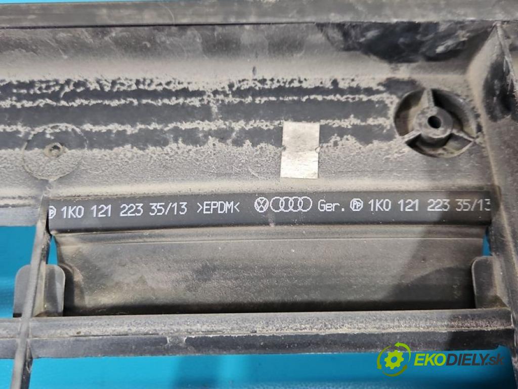 Vw Caddy III 2K 2003-2020 1.6 tdi 75 hp manual 55 kW 1598 cm3 5- ventilátor chladič 1K0121207BC