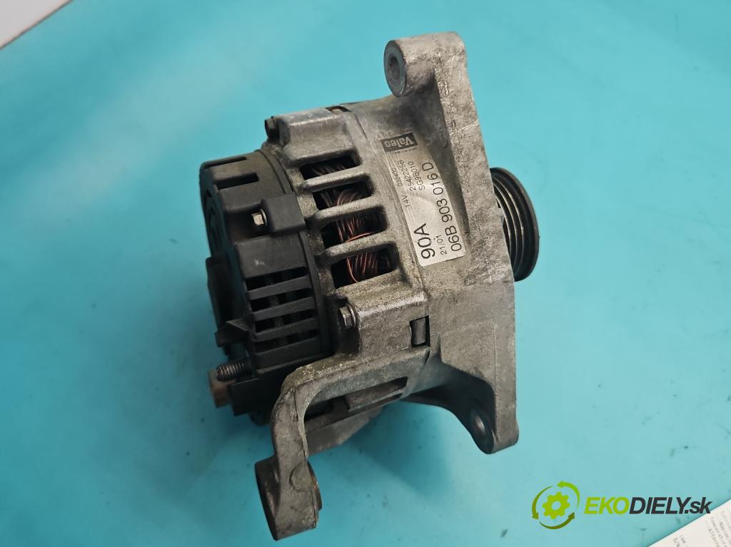 Vw Passat B5 1995-2005 1.8 T 150 HP manual 110 kW 1781 cm3 5- Alternator 06B903016D (Alternátor)
