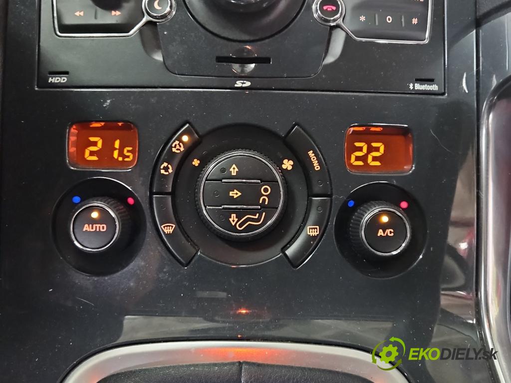 Peugeot 3008 I 2009-2016 2.0 hdi 150 hp manual 110 kW 1997 cm3 5- palubní deska panel topení 96738320XT