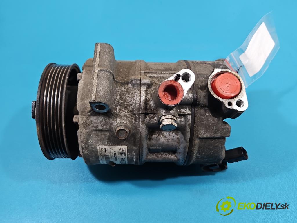 Vw Caddy III 2K 2003-2020 1.6 tdi 75 hp manual 55 kW 1598 cm3 5- Kompresor: klíma 1K0820808F (Kompresor klimatizace)