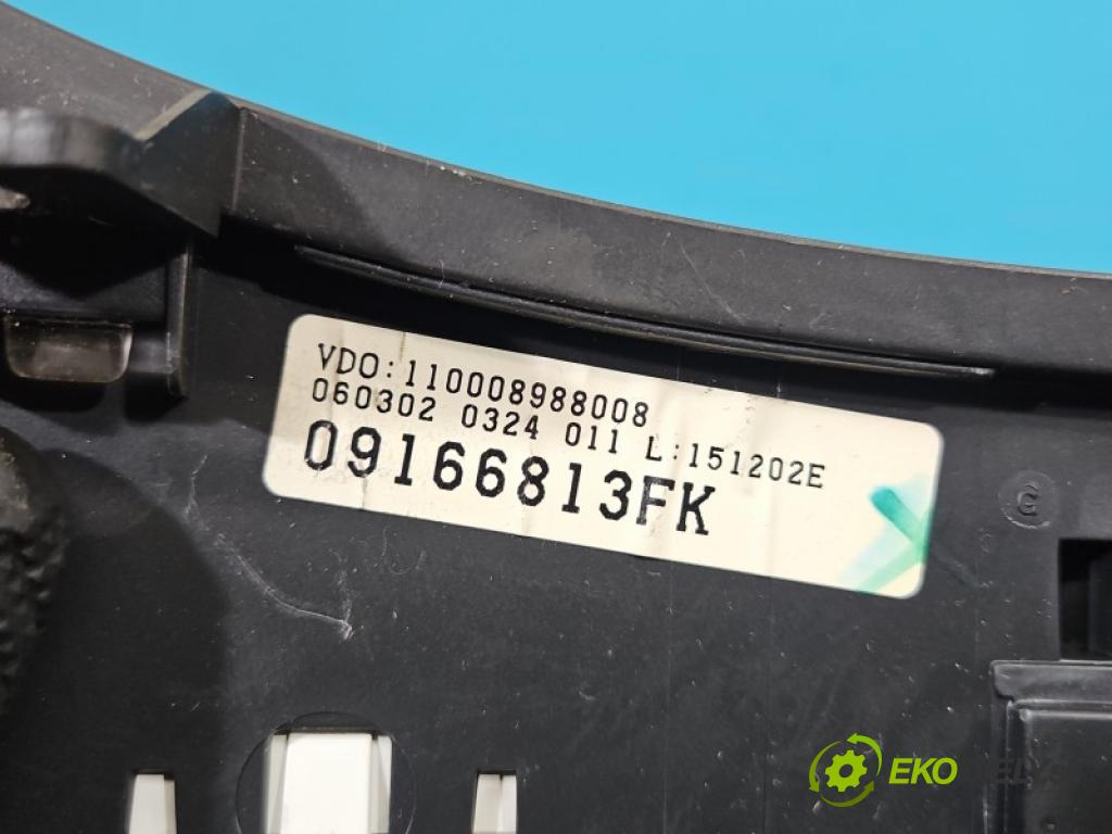 Opel Corsa C 2000-2006 1.0 12V 58 HP manual 43 kW 973 cm3 5- riadiaca jednotka motora 0261207421