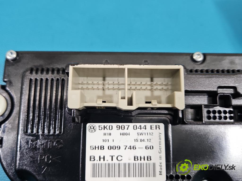 Vw Golf VI 2008-2013 1.6 tdi 105 hp manual 77 kW 1598 cm3 5- palubní deska panel topení 5K0907044ER