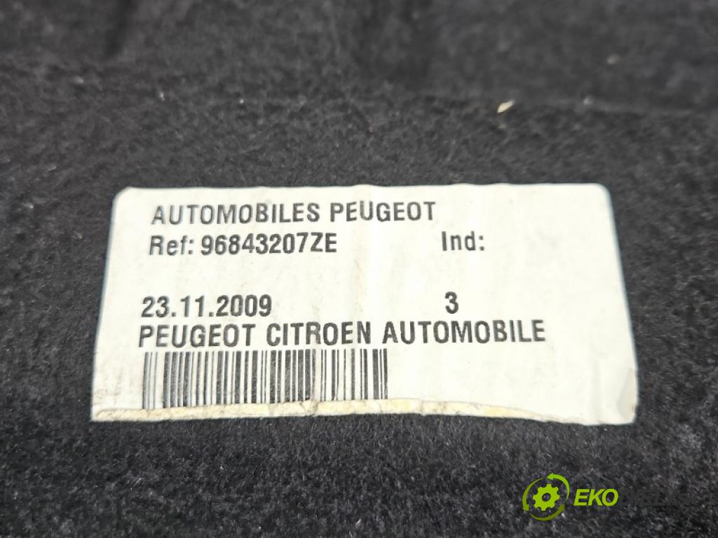 Peugeot 3008 I 2009-2016 2.0 hdi 150 hp manual 110 kW 1997 cm3 5- pláto zadní 96843207ZE (Kryt zavazadlového prostoru)