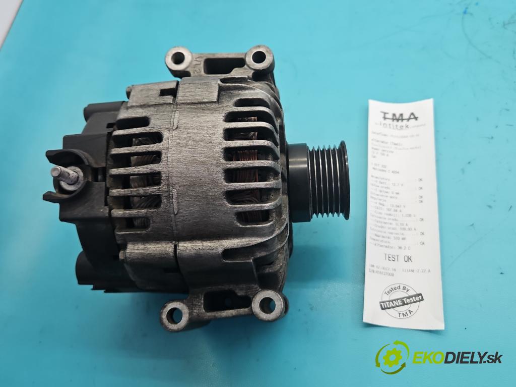 Mercedes C W204 2007-2014 2.2 CDI 136hp automatic 100 kW 2148 cm3 4- Alternator A0009060401 (Alternátor)