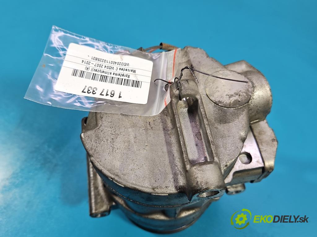 Mercedes C W204 2007-2014 2.2 CDI 136hp automatic 100 kW 2148 cm3 4- Kompresor: klíma A0008302700 (Kompresor klimatizace)